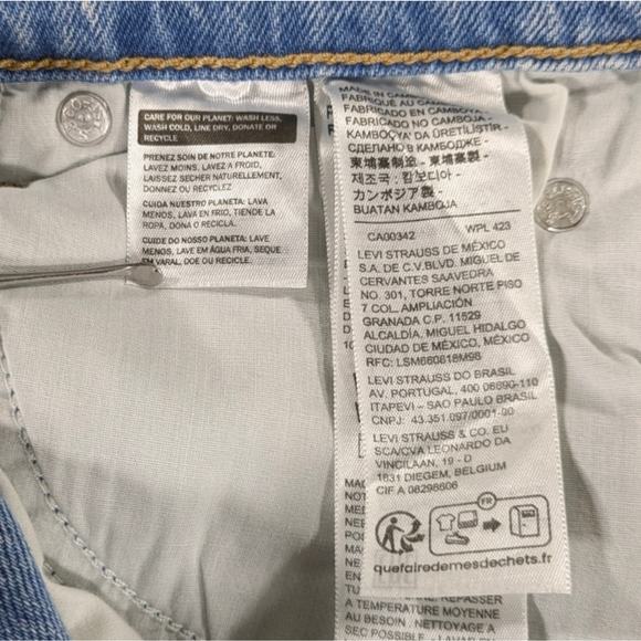 Levi's Premium High Rise Flare NWT size 26x32 J1451 - Picture 9 of 12